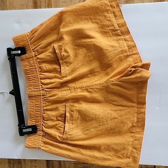 Madewell linen shorts size 6 The Neale - Picture 5 of 8